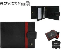 Vyriška odinė piniginė Rovicky RV108