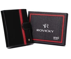 Vyriška odinė piniginė Rovicky RV110