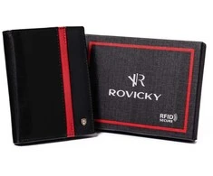 Vyriška odinė piniginė Rovicky RV111