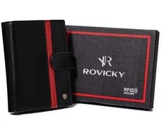 Vyriška odinė piniginė Rovicky RV116
