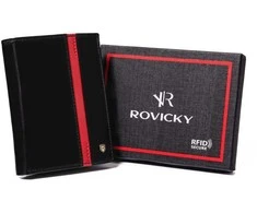 Vyriška odinė piniginė Rovicky RV117