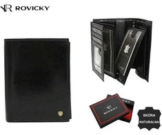 Vyriška odinė piniginė Rovicky RV132