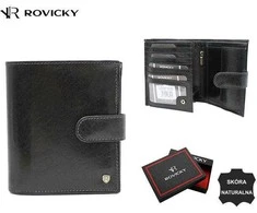 Vyriška odinė piniginė Rovicky RV138