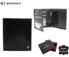 Vyriška odinė piniginė Rovicky RV139