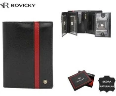 Vyriška odinė piniginė Rovicky RV149