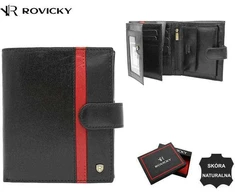 Vyriška odinė piniginė Rovicky RV152