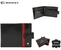 Vyriška odinė piniginė Rovicky RV156