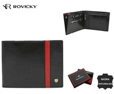 Vyriška odinė piniginė Rovicky RV157