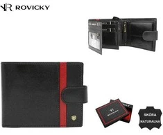 Vyriška odinė piniginė Rovicky RV158