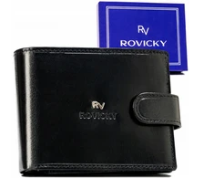 Vyriška odinė piniginė Rovicky RV181