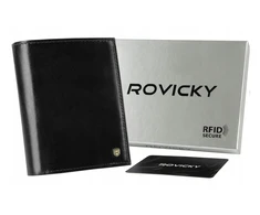 Vyriška odinė piniginė Rovicky RV22