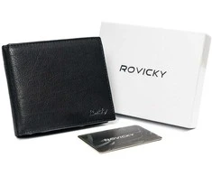 Vyriška odinė piniginė Rovicky RV24
