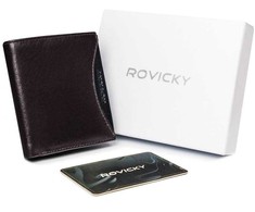 Vyriška odinė piniginė Rovicky RV39