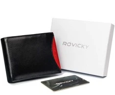 Vyriška odinė piniginė Rovicky RV40