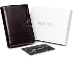 Vyriška odinė piniginė Rovicky RV44