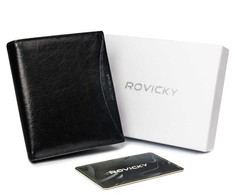 Vyriška odinė piniginė Rovicky RV54