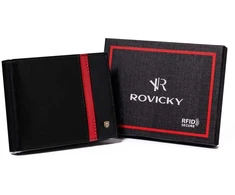 Vyriška odinė piniginė Rovicky RV87