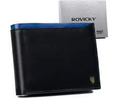 Vyriška odinė piniginė Rovicky RV88