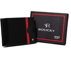 Vyriška odinė piniginė Rovicky RV90