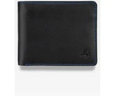 Vyriška odinė piniginė Visconti SP61 su RFID apsauga, juoda