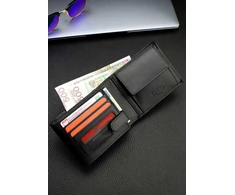 Vyriška piniginė Pierre Cardin, odinė, su RFID apsauga 423206