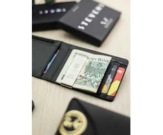 Vyriška SLIM plona piniginė, kortelių dėklas su RFID Z01 Stevens