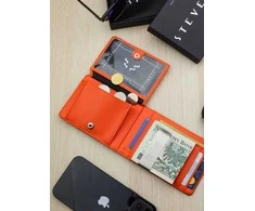 Vyriška SLIM plona piniginė, kortelių dėklas su RFID Z02 Stevens