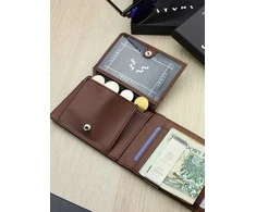 Vyriška SLIM plona piniginė, kortelių dėklas su RFID Z02 Stevens