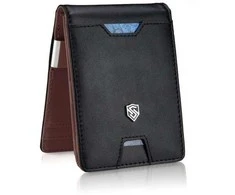 Vyriška SLIM plona piniginė, kortelių dėklas su RFID Z02 Stevens
