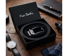 Vyriškas automatinis diržas Pierre Cardin, juodas D40029