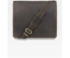 Vyriškas krepšys Visconti XL, tamsiai rudas