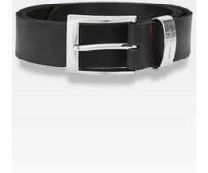 Vyriškas odinis diržas Pierre Cardin 70007, juodas