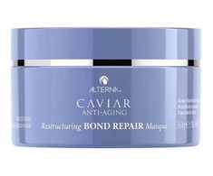 "Alterna" giliai atkurianti kaukė pažeistiems plaukams "Caviar Anti-Aging" (Restructuring Bond Repair Masque) 169 ml