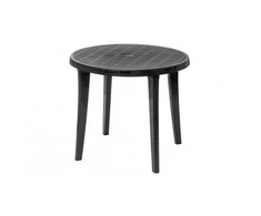Keter Curver Kreivės stalas Lisa Graphite 90 cm
