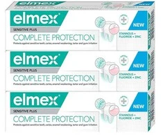 Elmex Dantų pasta Sensitiv e Plus Complete Protection Tripack 3 x 75 ml