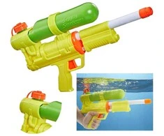 Hasbro Itin patogus vandens pistoletas vaikams, geltonas Nerf Soa XP50 ZA5185