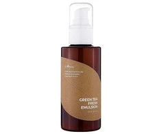 Isntree Žaliosios arbatos raminamoji veido emulsija (šviežia emulsija) 120 ml
