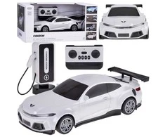 Jokomisiada Automobilis + įkrovimo stotelė Elektromobilių spalvoti žibintai RC0687