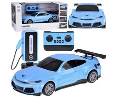 Jokomisiada Automobilis + įkrovimo stotelė Elektromobilių spalvoti žibintai RC0687