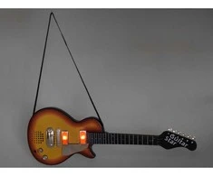 Jokomisiada Elektrinės gitaros žaislas vaikams melodijos, šviesa + dirželis IN0169 CI