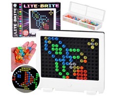 Jokomisiada LED mozaikinė lenta su lempomis dėlionė "Lite brite" ZA4188