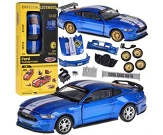 Jokomisiada Metalinių automobilių rinkinys TUNING licencijuotas Ford Mustang GT 1:42 ZA5057