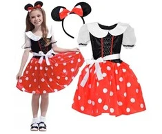 Jokomisiada Mielas Minnie Mouse kostiumas mergaitėms LXL ZA5280