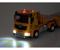 Jokomisiada Sunkvežimio vilkiko ekskavatoriaus ir buldozerio rinkinys su "Little Builder" garsu ZA5008