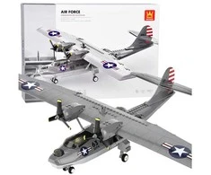 Jokomisiada Techniniai blokai kovinis orlaivis PBY-5A Catalina 364 elementai ZA5322