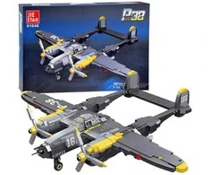 Jokomisiada Techniniai blokai Kovos orlaivis P-38 937 ELE