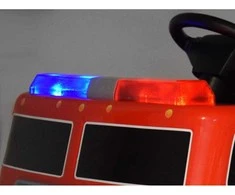 Jokomisiada Ugniagesių automobilis Baterija varomas gaisrinis automobilis Roosters Signal Radio PA0313