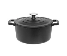 Maku ketaus puodas 3.3 l, juodas