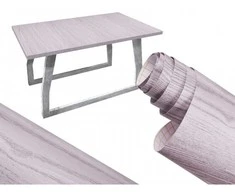 Lipnios plėvelės ritininė sienų danga ąžuolo sidabro pilka 1,22x50 m
