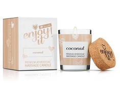 Magnetifico Power Of Pheromones Masažo žvakė Mėgaukitės ja! Kokosas (masažinė žvakė) 70 ml